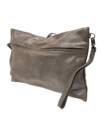 Brunello Cucinelli Suede Messenger Bag