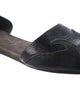 Brunello Cucinelli Monili Leather D'Orsay Flats