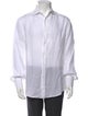 Brunello Cucinelli Linen Long Sleeve Dress Shirt