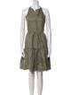 Brunello Cucinelli Halterneck Knee-Length Dress