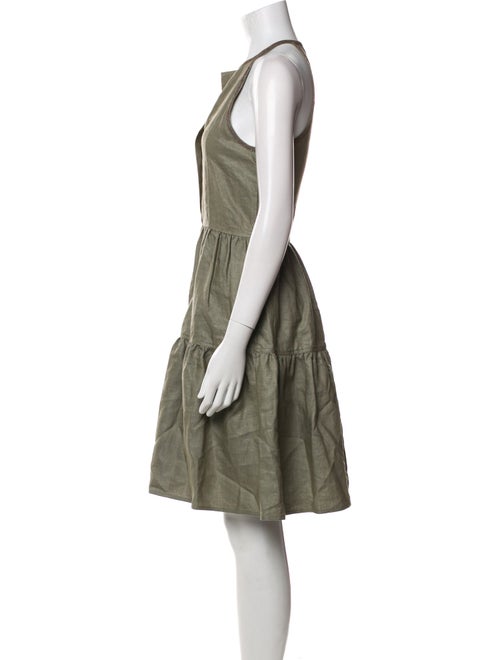 Brunello Cucinelli Halterneck Knee-Length Dress