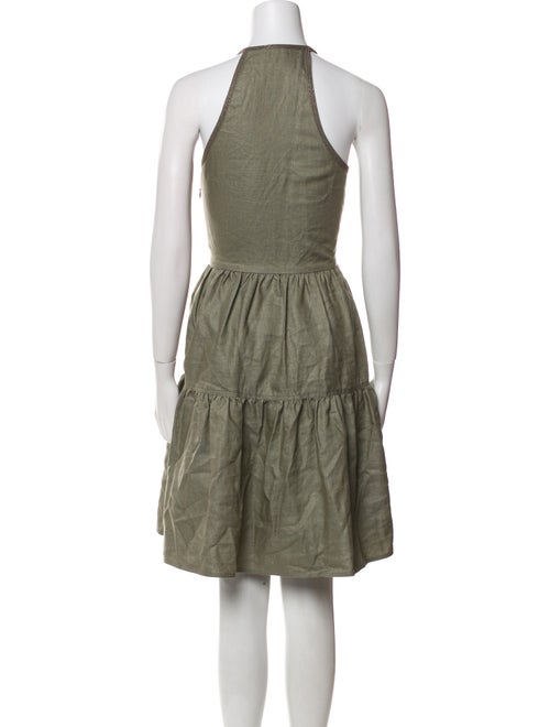 Brunello Cucinelli Halterneck Knee-Length Dress