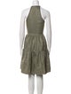Brunello Cucinelli Halterneck Knee-Length Dress