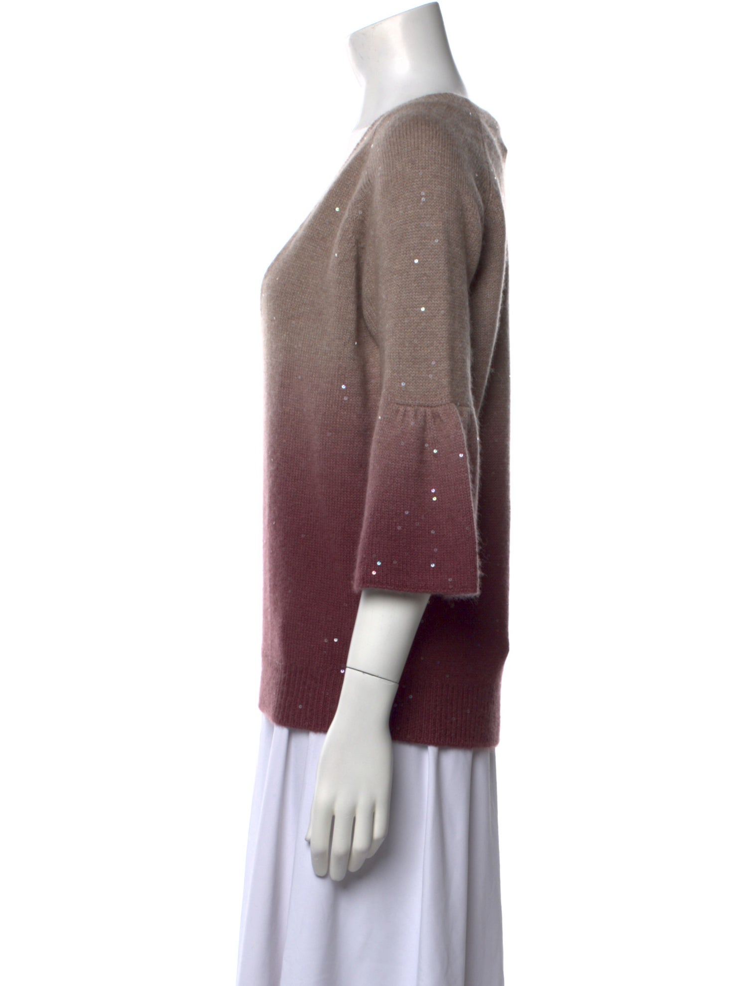 Brunello Cucinelli Cashmere V-Neck Sweater w/ Tags