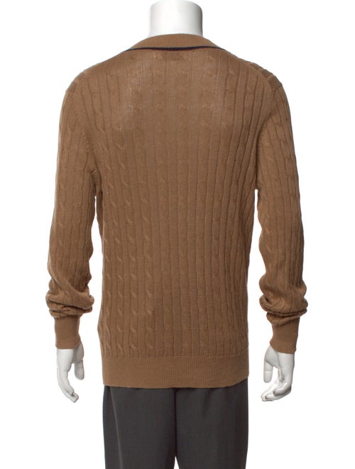 Brunello Cucinelli Linen V-Neck Pullover