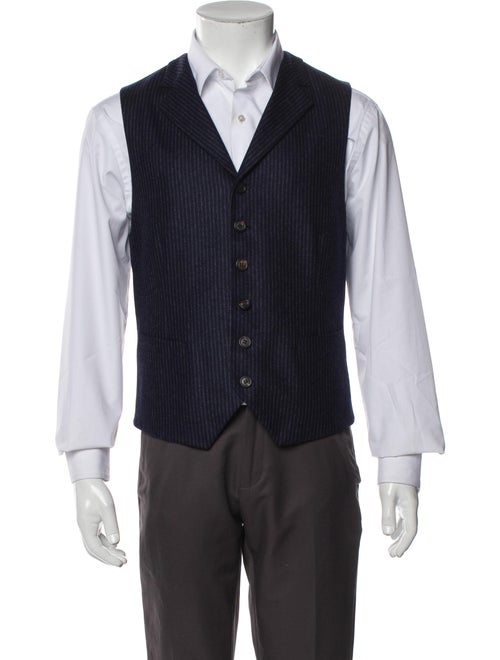 Brunello Cucinelli Wool Striped Suit Vest