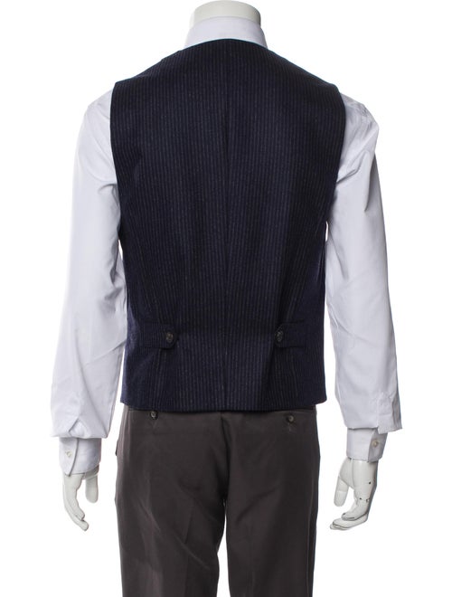 Brunello Cucinelli Wool Striped Suit Vest