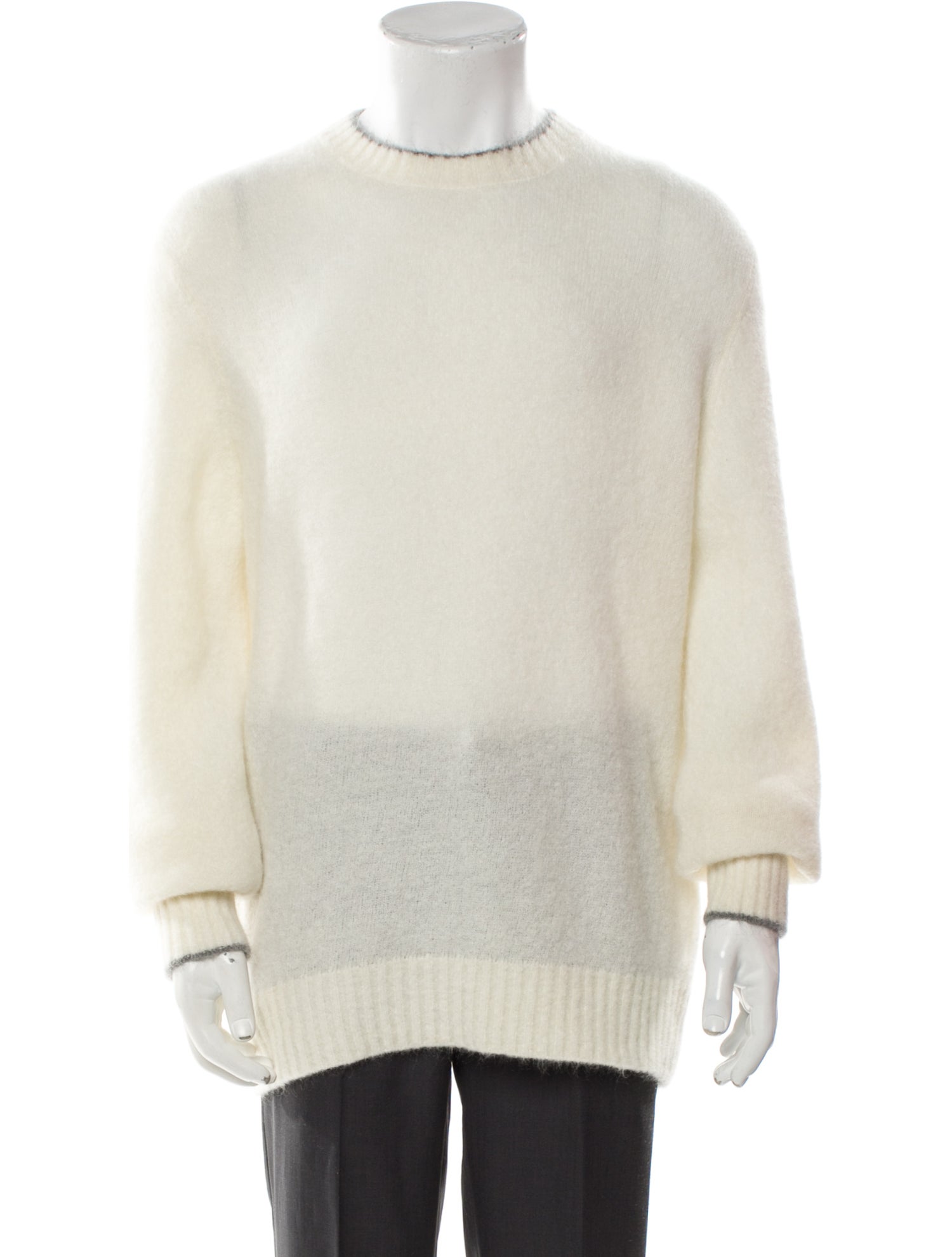 Brunello Cucinelli Crew Neck Long Sleeve Pullover