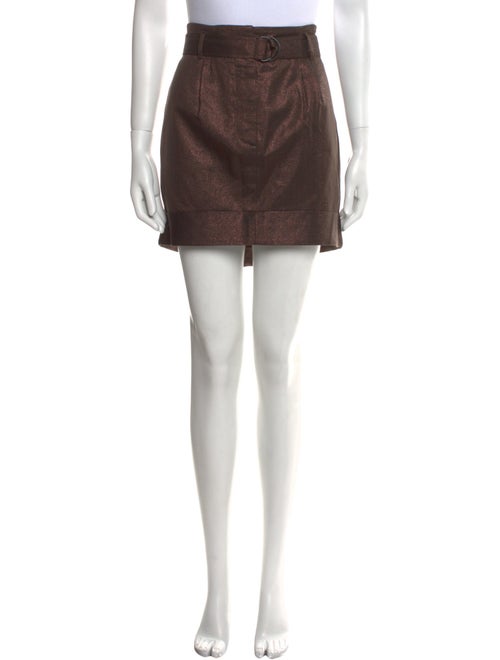 Brunello Cucinelli Virgin Wool Mini Skirt