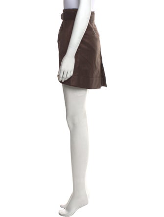 Brunello Cucinelli Virgin Wool Mini Skirt