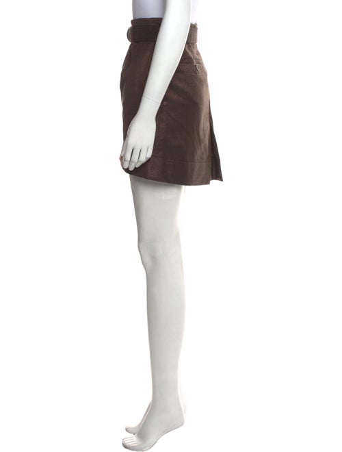 Brunello Cucinelli Virgin Wool Mini Skirt