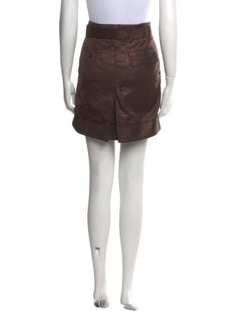 Brunello Cucinelli Virgin Wool Mini Skirt