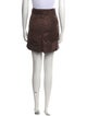Brunello Cucinelli Virgin Wool Mini Skirt