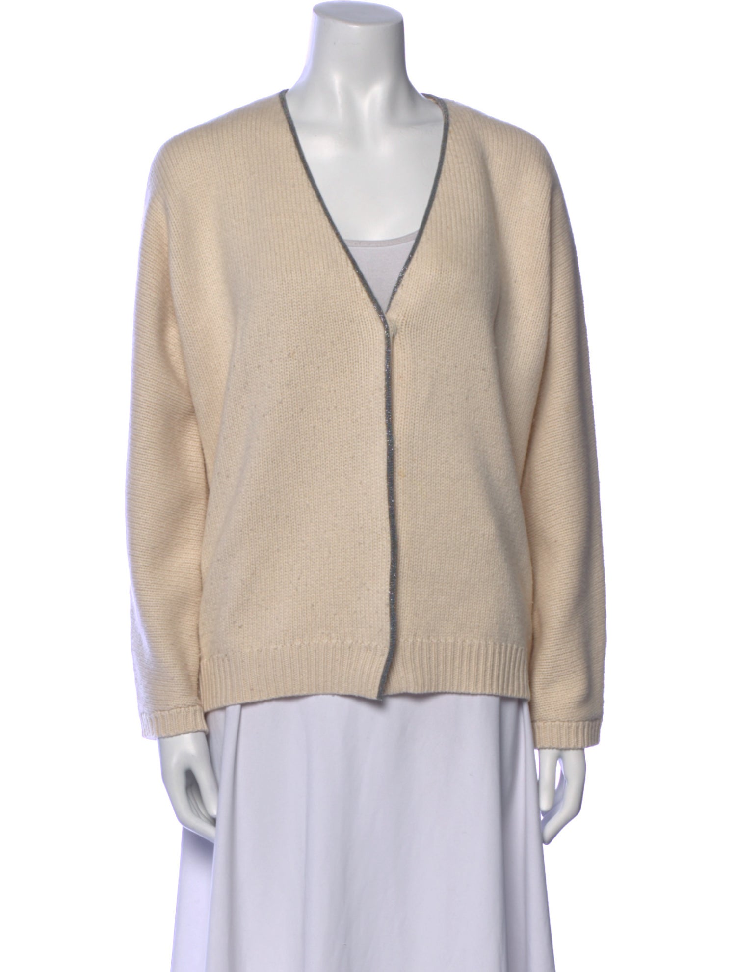 Brunello Cucinelli Wool V-Neck Sweater
