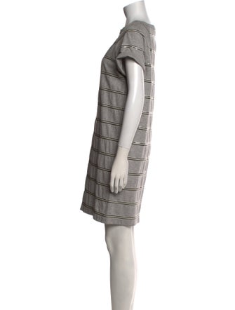 Brunello Cucinelli Striped Mini Dress