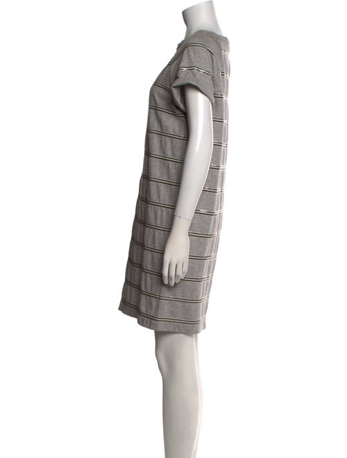 Brunello Cucinelli Striped Mini Dress