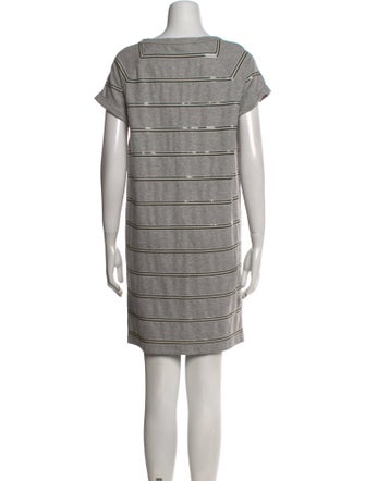 Brunello Cucinelli Striped Mini Dress