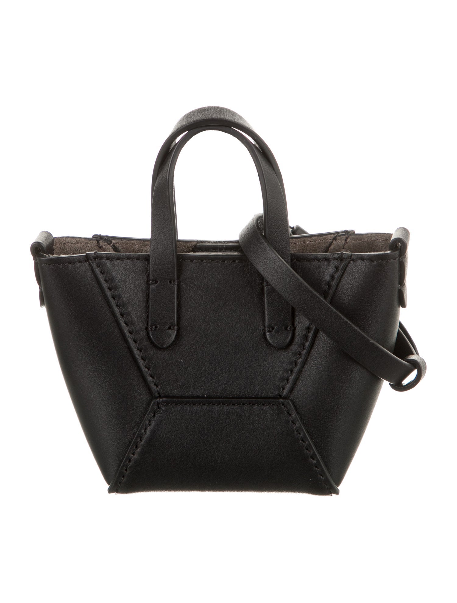 Brunello Cucinelli Mini Leather Bag Pouch