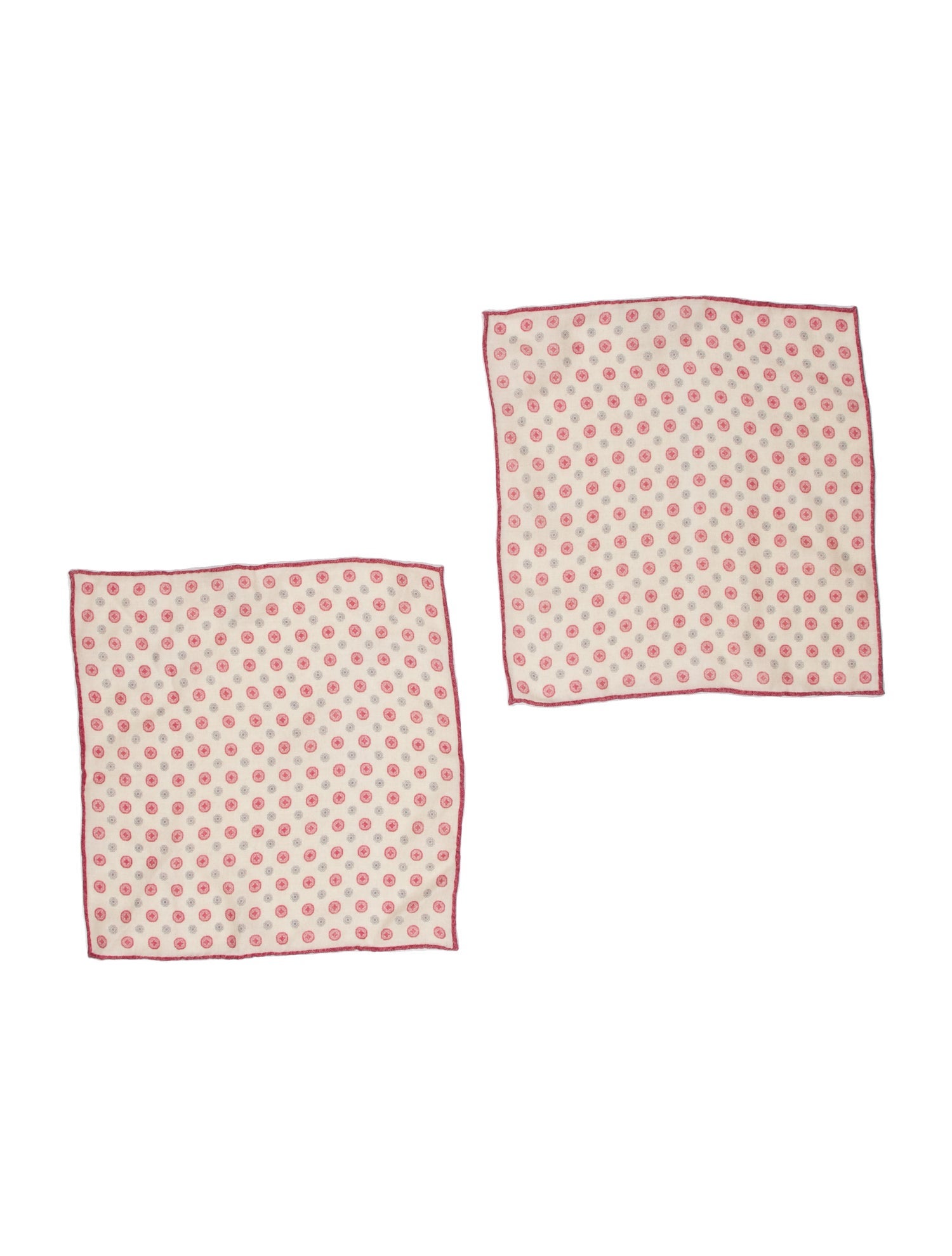 Brunello Cucinelli Wool Polka Dot Print Scarf