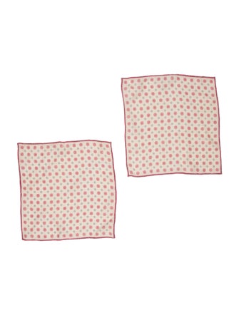 Brunello Cucinelli Wool Polka Dot Print Scarf