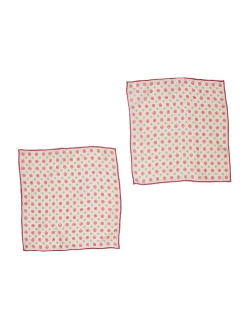 Brunello Cucinelli Wool Polka Dot Print Scarf