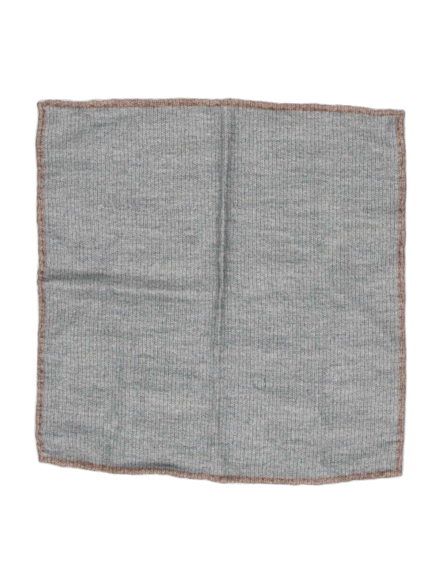 Brunello Cucinelli Wool Striped Scarf