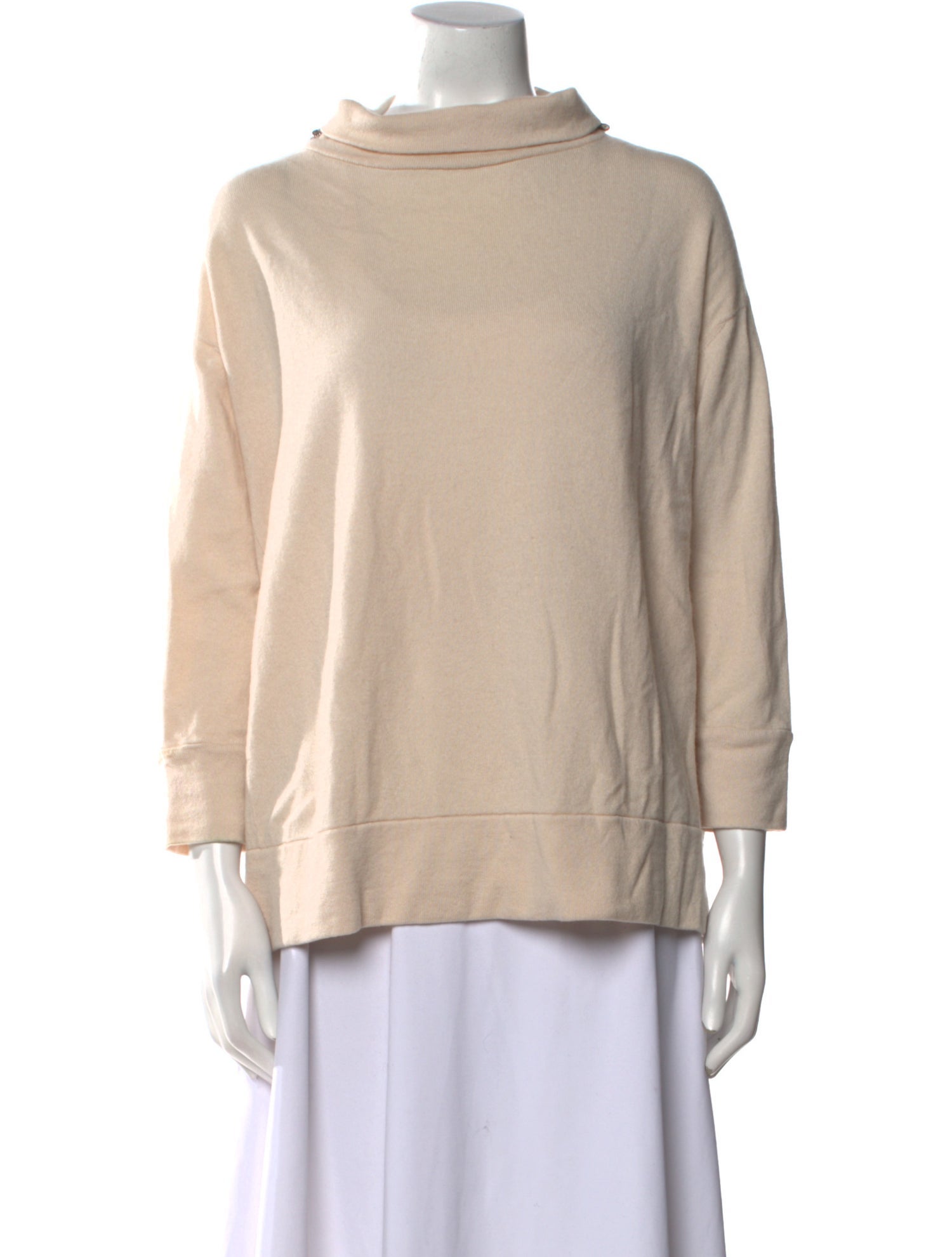 Brunello Cucinelli Cashmere Mock Neck Sweater