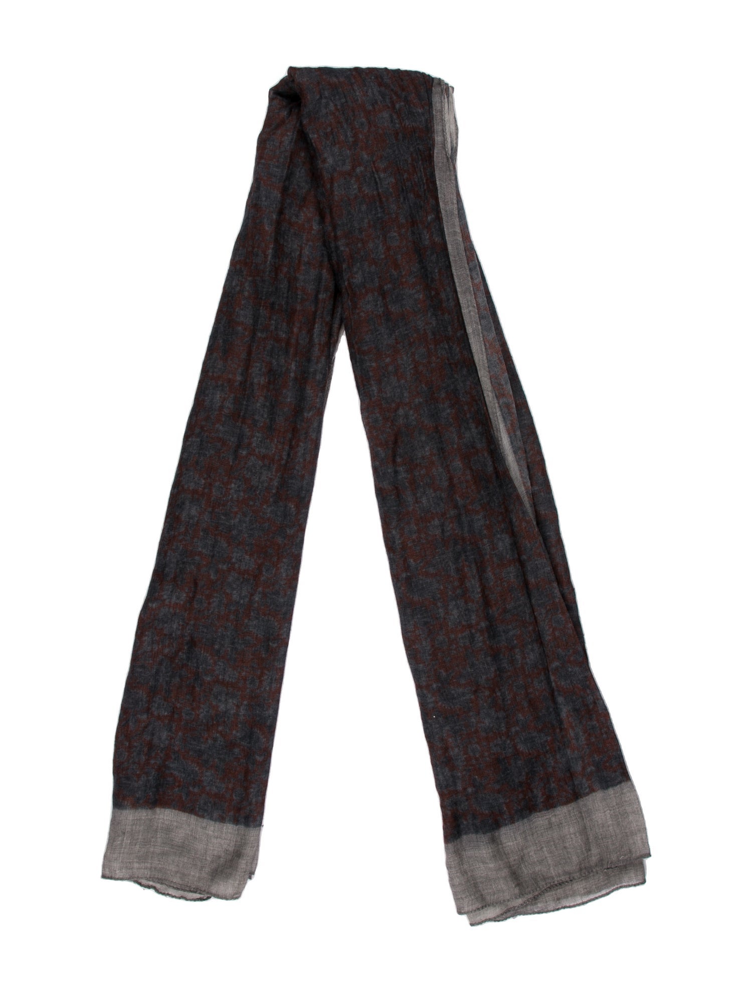Brunello Cucinelli Cashmere Printed Scarf