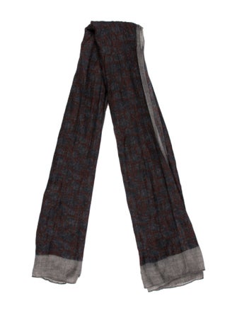 Brunello Cucinelli Cashmere Printed Scarf