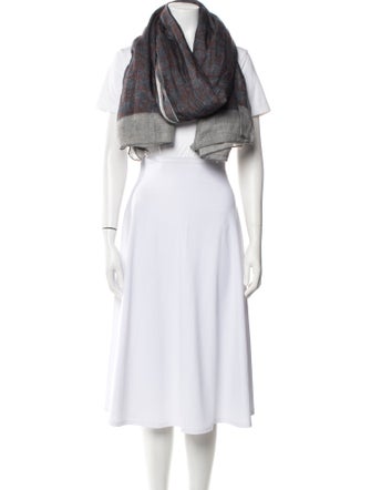 Brunello Cucinelli Cashmere Printed Scarf