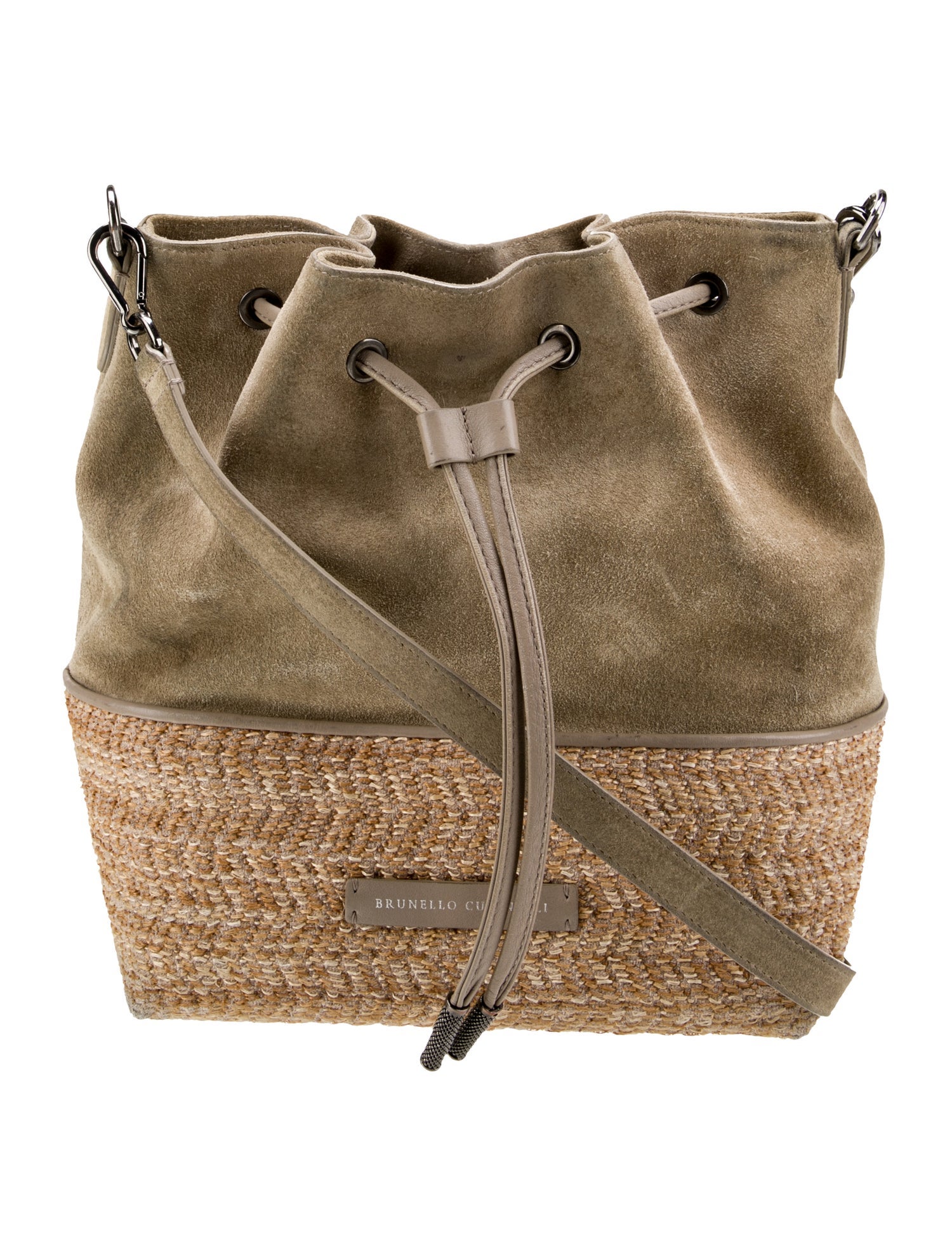 Brunello Cucinelli Suede Bucket Bag
