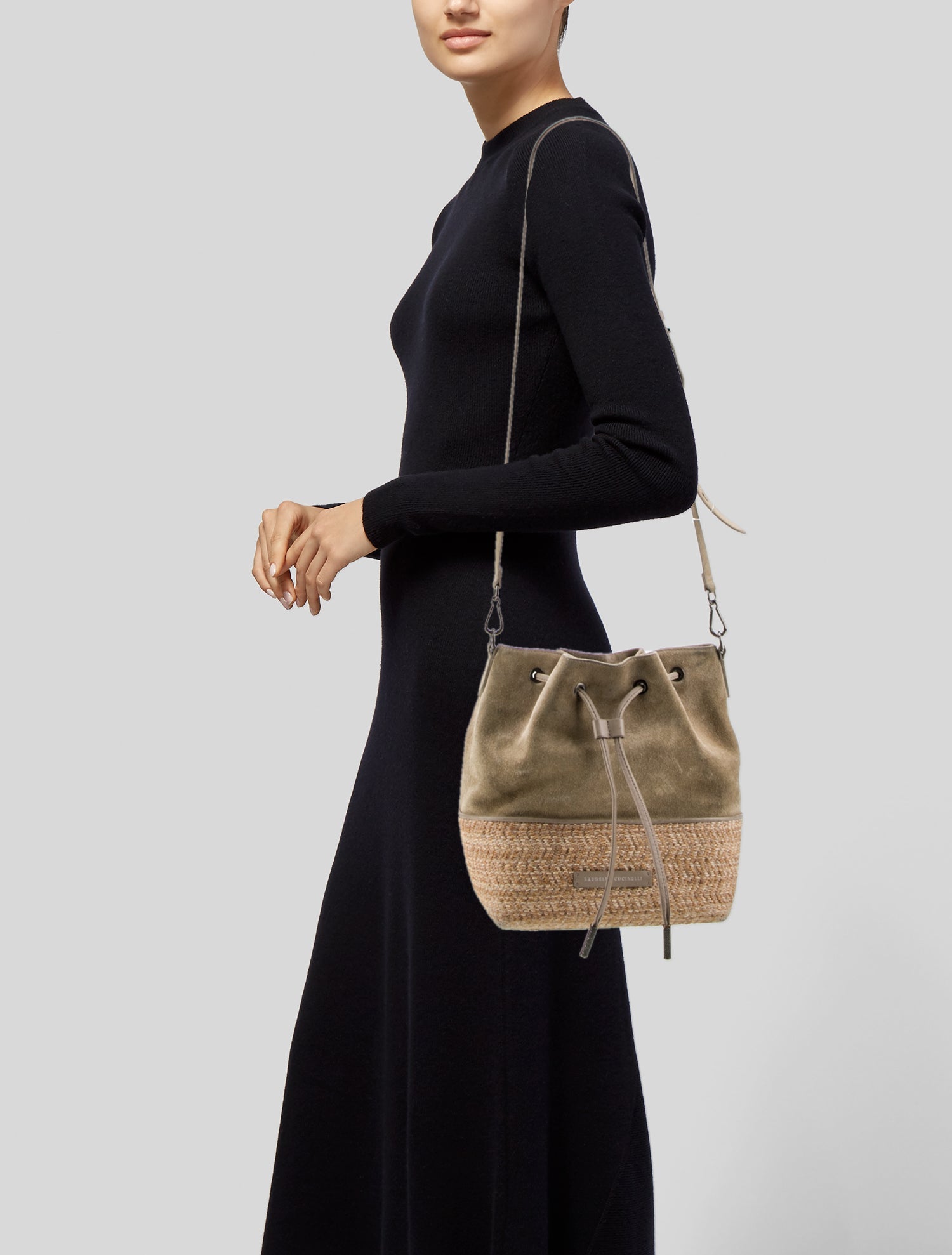 Brunello Cucinelli Suede Bucket Bag