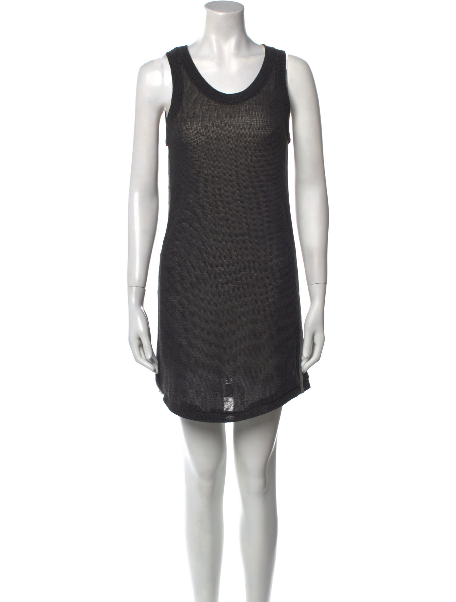 Brunello Cucinelli Scoop Neck Mini Dress