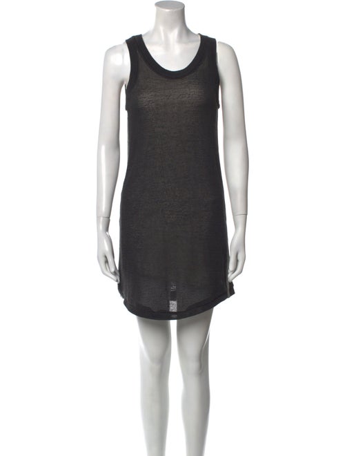 Brunello Cucinelli Scoop Neck Mini Dress