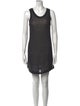 Brunello Cucinelli Scoop Neck Mini Dress