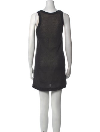 Brunello Cucinelli Scoop Neck Mini Dress