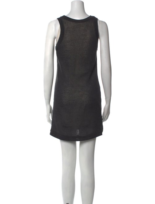Brunello Cucinelli Scoop Neck Mini Dress
