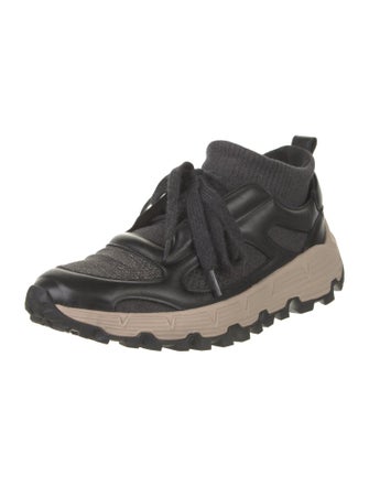 Brunello Cucinelli Mesh Studded Accents Sneakers