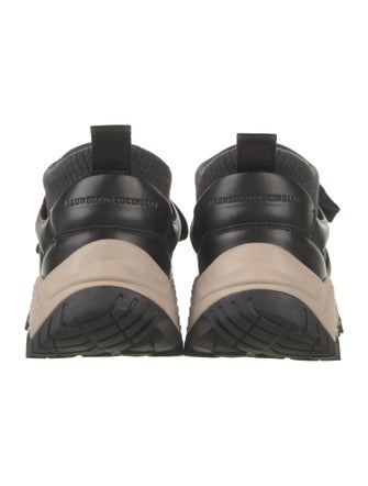 Brunello Cucinelli Mesh Studded Accents Sneakers
