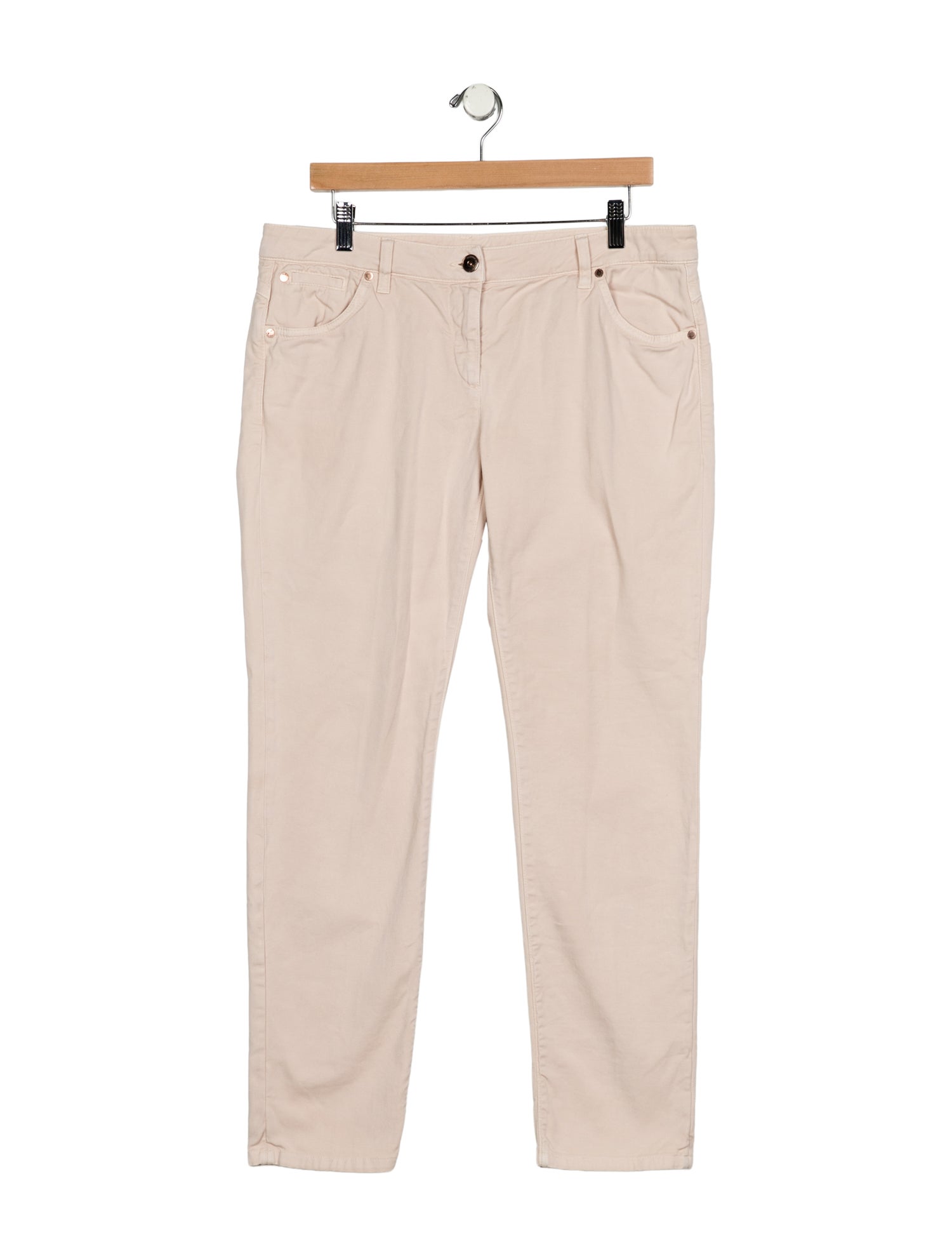 Brunello Cucinelli Low-Rise Straight Leg Jeans