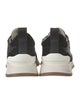 Brunello Cucinelli Suede Beaded Accents Sneakers