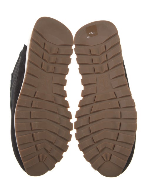 Brunello Cucinelli Suede Beaded Accents Sneakers