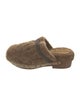 Brunello Cucinelli Monili Shearling Mules