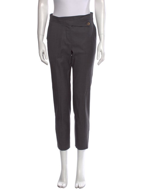 Brunello Cucinelli Virgin Wool Straight Leg Pants