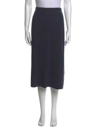 Brunello Cucinelli Virgin Wool Midi Length Skirt