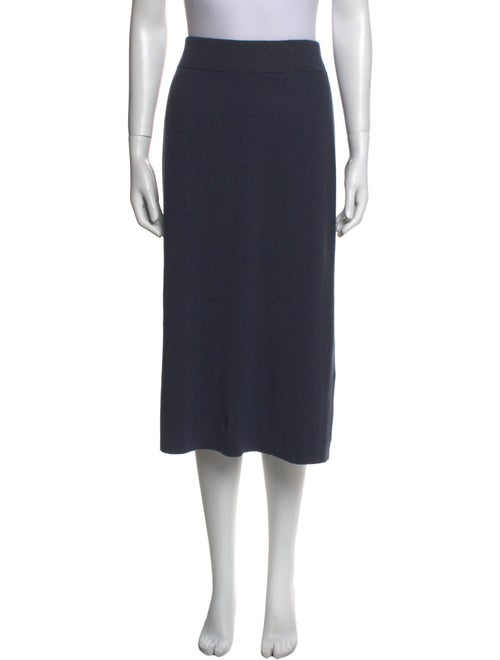 Brunello Cucinelli Virgin Wool Midi Length Skirt