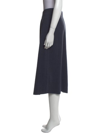 Brunello Cucinelli Virgin Wool Midi Length Skirt