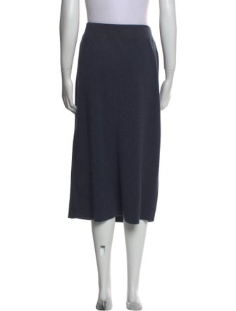Brunello Cucinelli Virgin Wool Midi Length Skirt
