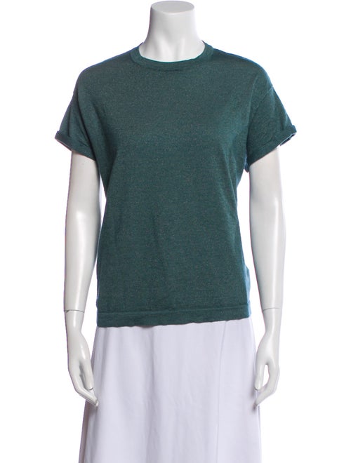 Brunello Cucinelli Cashmere Crew Neck T-Shirt