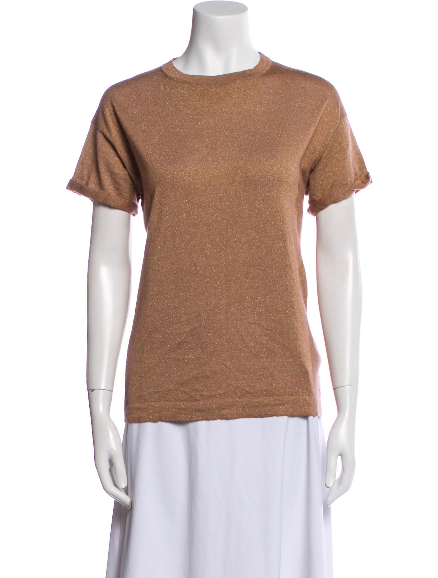 Brunello Cucinelli Crew Neck Short Sleeve T-Shirt